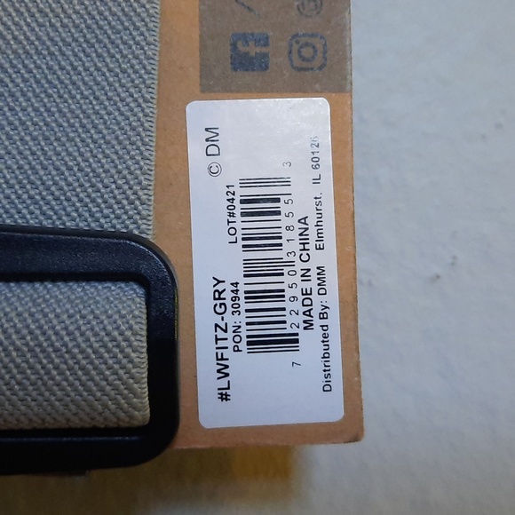 Fit Zip Adjustable Waist Pack Pouch Expandable Reflective Safety Zipper Gray - Picture 4 of 5